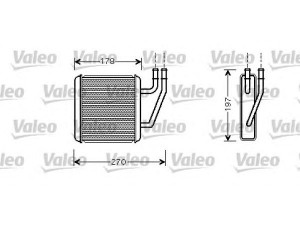 VALEO 812361 šilumokaitis, salono šildymas 
 Šildymas / vėdinimas -> Šilumokaitis
7204831, 95NW18B539RA, 7M0819030