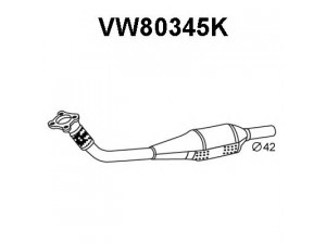VENEPORTE VW80345K katalizatoriaus keitiklis 
 Išmetimo sistema -> Katalizatoriaus keitiklis
6K0253058BX