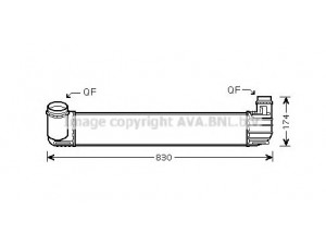 AVA QUALITY COOLING RTA4413 tarpinis suslėgto oro aušintuvas, kompresorius 
 Variklis -> Oro tiekimas -> Įkrovos agregatas (turbo/superįkrova) -> Tarpinis suslėgto oro aušintuvas
144960023R