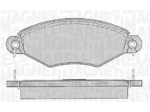 MAGNETI MARELLI 363916060512 stabdžių trinkelių rinkinys, diskinis stabdys 
 Techninės priežiūros dalys -> Papildomas remontas
425204, 425228