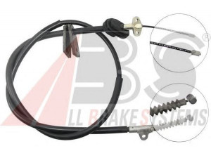 A.B.S. K11808 trosas, stovėjimo stabdys 
 Stabdžių sistema -> Valdymo svirtys/trosai
36531-70N00