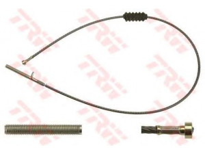 TRW GCH1512 trosas, stovėjimo stabdys 
 Stabdžių sistema -> Valdymo svirtys/trosai
SE022167315A, SE022167316A, X039607270