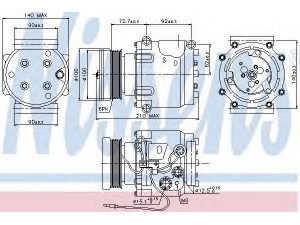 NISSENS 89066 kompresorius, oro kondicionierius 
 Oro kondicionavimas -> Kompresorius/dalys
4635892