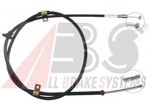 A.B.S. K11527 trosas, stovėjimo stabdys 
 Stabdžių sistema -> Valdymo svirtys/trosai
MB520918