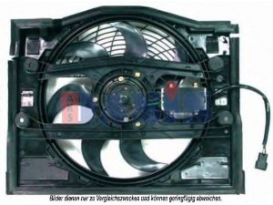 AKS DASIS 058048N ventiliatorius, radiatoriaus 
 Aušinimo sistema -> Radiatoriaus ventiliatorius
64546905076, 64546922554, 64546922555