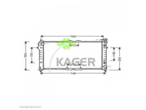 KAGER 31-0703 radiatorius, variklio aušinimas 
 Aušinimo sistema -> Radiatorius/alyvos aušintuvas -> Radiatorius/dalys
FS2015200D, FS2015200E, FS2015200F