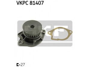 SKF VKPC 81407 vandens siurblys 
 Aušinimo sistema -> Vandens siurblys/tarpiklis -> Vandens siurblys
036 121 005 B, 036 121 005 E, 036 121 005 Q