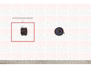 FAI AutoParts T9254 įtempiklio skriemulys, paskirstymo diržas 
 Techninės priežiūros dalys -> Papildomas remontas
13505-64011, 13505-64012, 13505-64020