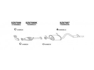 VENEPORTE 670044 išmetimo sistema