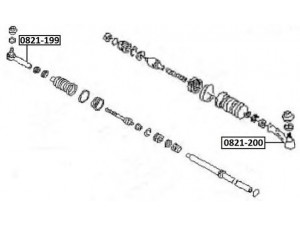 ASVA 0821-199 skersinės vairo trauklės galas 
 Vairavimas -> Vairo mechanizmo sujungimai
31320-GA190