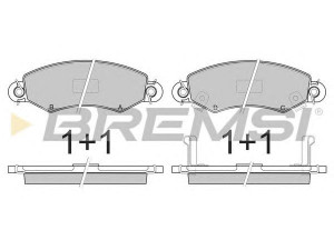 BREMSI BP2846 stabdžių trinkelių rinkinys, diskinis stabdys 
 Techninės priežiūros dalys -> Papildomas remontas
5520080E10, 5520080E10, 5520080E10000