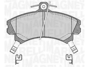 MAGNETI MARELLI 363916060334 stabdžių trinkelių rinkinys, diskinis stabdys 
 Techninės priežiūros dalys -> Papildomas remontas
4605A734, MR235557, MR249241, MR407946