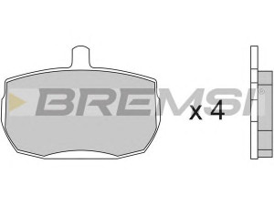 BREMSI BP2109 stabdžių trinkelių rinkinys, diskinis stabdys 
 Techninės priežiūros dalys -> Papildomas remontas
1571570, 1571571, 1571572, 1906154