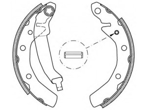 OPEN PARTS BSA2033.00 stabdžių trinkelių komplektas 
 Techninės priežiūros dalys -> Papildomas remontas
96268686, 290611, 96268686, P5320070800