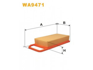 WIX FILTERS WA9471 oro filtras 
 Techninės priežiūros dalys -> Techninės priežiūros intervalai
1444 VP, 1444EZ, 1444FN, 1444 VP