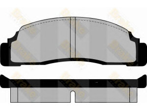 Brake ENGINEERING PA264 stabdžių trinkelių rinkinys, diskinis stabdys 
 Techninės priežiūros dalys -> Papildomas remontas
1579806, 1591140, 5015916, 5018192