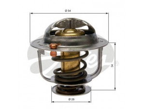 GATES TH31788G1 termostatas, aušinimo skystis 
 Aušinimo sistema -> Termostatas/tarpiklis -> Thermostat
19301PHM305