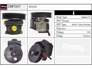 DELCO REMY DSP507 hidraulinis siurblys, vairo sistema 
 Vairavimas -> Vairo pavara/siurblys
9157904, 9457904