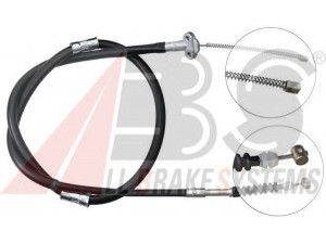 A.B.S. K13018 trosas, stovėjimo stabdys 
 Stabdžių sistema -> Valdymo svirtys/trosai
46420-10150