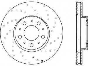 OPEN PARTS BDRS1614.25 stabdžių diskas 
 Stabdžių sistema -> Diskinis stabdys -> Stabdžių diskas
271788, 2717882, 9140759