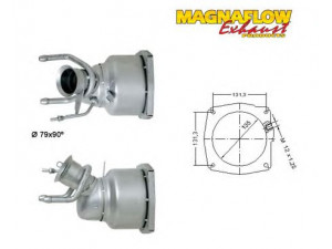 MAGNAFLOW 76029D katalizatoriaus keitiklis 
 Išmetimo sistema -> Katalizatoriaus keitiklis
1731Y6