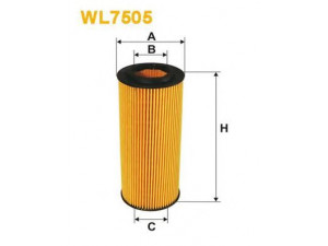 WIX FILTERS WL7505 alyvos filtras 
 Filtrai -> Alyvos filtras
95810722200, 06E115562A, 06E115466