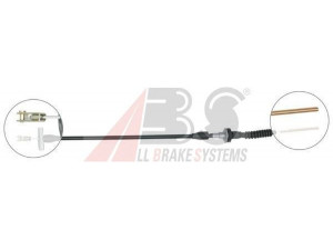 A.B.S. K27130 sankabos trosas 
 Dviratė transporto priemonės -> Kabeliai ir tachometro velenaai -> Sankabos trosas
4700689, 4701106, 4705478, 4705604