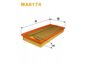 WIX FILTERS WA6174 oro filtras 
 Filtrai -> Oro filtras
348, 3481, 5022743, 890X9601DA