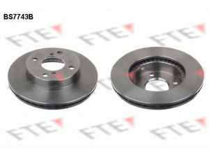 FTE BS7743B stabdžių diskas 
 Stabdžių sistema -> Diskinis stabdys -> Stabdžių diskas
40206-4A00G, 55311-M68K1-0