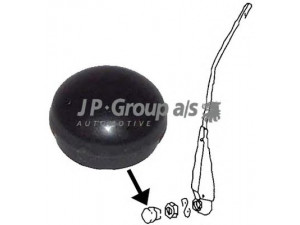JP GROUP 8198350100 dangtelis, valytuvo svirtis 
 Priekinio stiklo valymo sistema -> Valytuvo svirtis/guolis
133955435