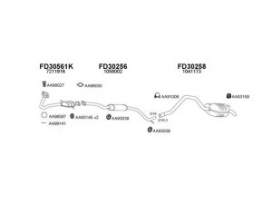VENEPORTE 300102 išmetimo sistema 
 Išmetimo sistema -> Išmetimo sistema, visa