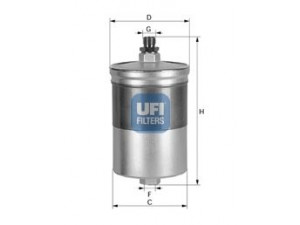 UFI 31.505.00 kuro filtras 
 Techninės priežiūros dalys -> Papildomas remontas
0014775901, 0014778401, 0014778901