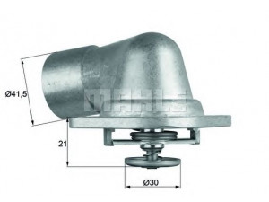 BEHR TI 46 92D termostatas, aušinimo skystis 
 Aušinimo sistema -> Termostatas/tarpiklis -> Thermostat
24 420 652, 90 410 897, 90 502 201