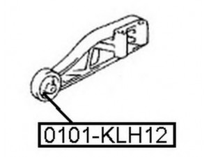ASVA 0101-KLH12 valdymo svirties/išilginių svirčių įvorė 
 Ašies montavimas/vairavimo mechanizmas/ratai -> Valdymo svirtis/pasukamosios svirties sujungimas -> Montavimas/sutvirtinimas
52380-26082