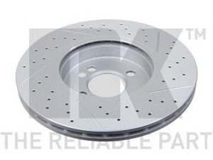 NK 314038 stabdžių diskas 
 Stabdžių sistema -> Diskinis stabdys -> Stabdžių diskas
34116777825, 34116777826