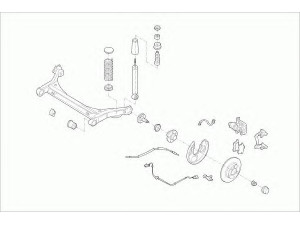 LEMFÖRDER VW-LUPO-RL003 vairavimo mechanizmas; rato pakaba 
 Ašies montavimas/vairavimo mechanizmas/ratai -> Prekių paieška pagal schemą