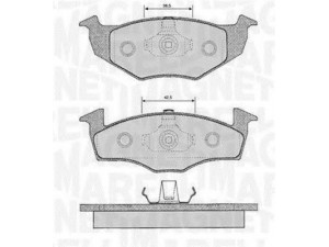 MAGNETI MARELLI 363916060391 stabdžių trinkelių rinkinys, diskinis stabdys 
 Techninės priežiūros dalys -> Papildomas remontas
1H0698151B
