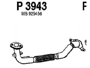 FENNO P3943 išleidimo kolektorius 
 Išmetimo sistema -> Išmetimo vamzdžiai
BM70116, MB924333, MB925456