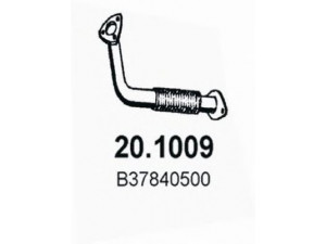 ASSO 20.1009 išleidimo kolektorius 
 Išmetimo sistema -> Išmetimo vamzdžiai
B37840500, BP4840500D, BP4840500E