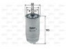 VALEO 587712 kuro filtras 
 Techninės priežiūros dalys -> Papildomas remontas
2992300