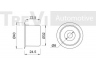TREVI AUTOMOTIVE TD1125 kreipiantysis skriemulys, paskirstymo diržas 
 Diržinė pavara -> Paskirstymo diržas/komplektas -> Laisvasis/kreipiamasis skriemulys
11311708806, 11311709646, 11312709646