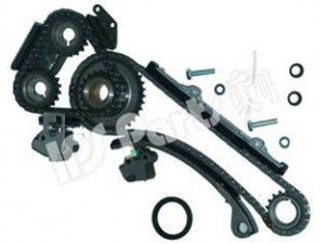IPS Parts IKK-6197 pavaros grandinės komplektas 
 Variklis -> Variklio uždegimo laiko reguliavimo kontrolė -> Sinchronizavimo grandinė/įtempiklis/kreiptuvas -> Pavaros grandinės komplektas