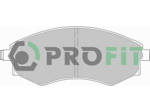 PROFIT 5000-0600 stabdžių trinkelių rinkinys, diskinis stabdys 
 Techninės priežiūros dalys -> Papildomas remontas
5810133C00, 4106032R90, 4106032R91