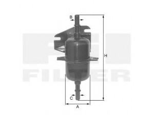 FIL FILTER ZP 8053 FP kuro filtras 
 Techninės priežiūros dalys -> Papildomas remontas
46416684, 7083750, 71736106