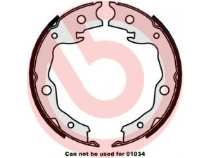 BREMBO S 56 545 stabdžių trinkelių komplektas, stovėjimo stabdis 
 Stabdžių sistema -> Rankinis stabdys
44060CY025, 4654042010