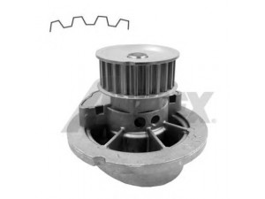 AIRTEX 1676 vandens siurblys 
 Aušinimo sistema -> Vandens siurblys/tarpiklis -> Vandens siurblys
1334077, 24435920, 6334035, 9199592