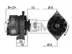 ERA 210083 kintamosios srovės generatorius 
 Elektros įranga -> Kint. sr. generatorius/dalys -> Kintamosios srovės generatorius
12 04 007, 12 04 015, 12 04 031