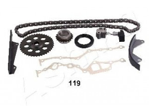 ASHIKA KCK119 pavaros grandinės komplektas 
 Variklis -> Variklio uždegimo laiko reguliavimo kontrolė -> Sinchronizavimo grandinė/įtempiklis/kreiptuvas -> Pavaros grandinės komplektas