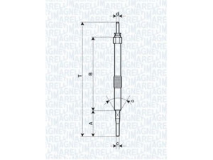 MAGNETI MARELLI 062900033304 kaitinimo žvakė 
 Kibirkšties / kaitinamasis uždegimas -> Kaitinimo kaištis
12 23 7 791 101, 19850-0W 010, 19850-0W010