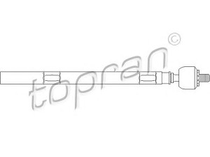 TOPRAN 720 402 vidinė skersinė vairo trauklė 
 Vairavimas -> Vairo mechanizmo sujungimai
3812 A9, E 459 106, 3812 A9, E 459 106